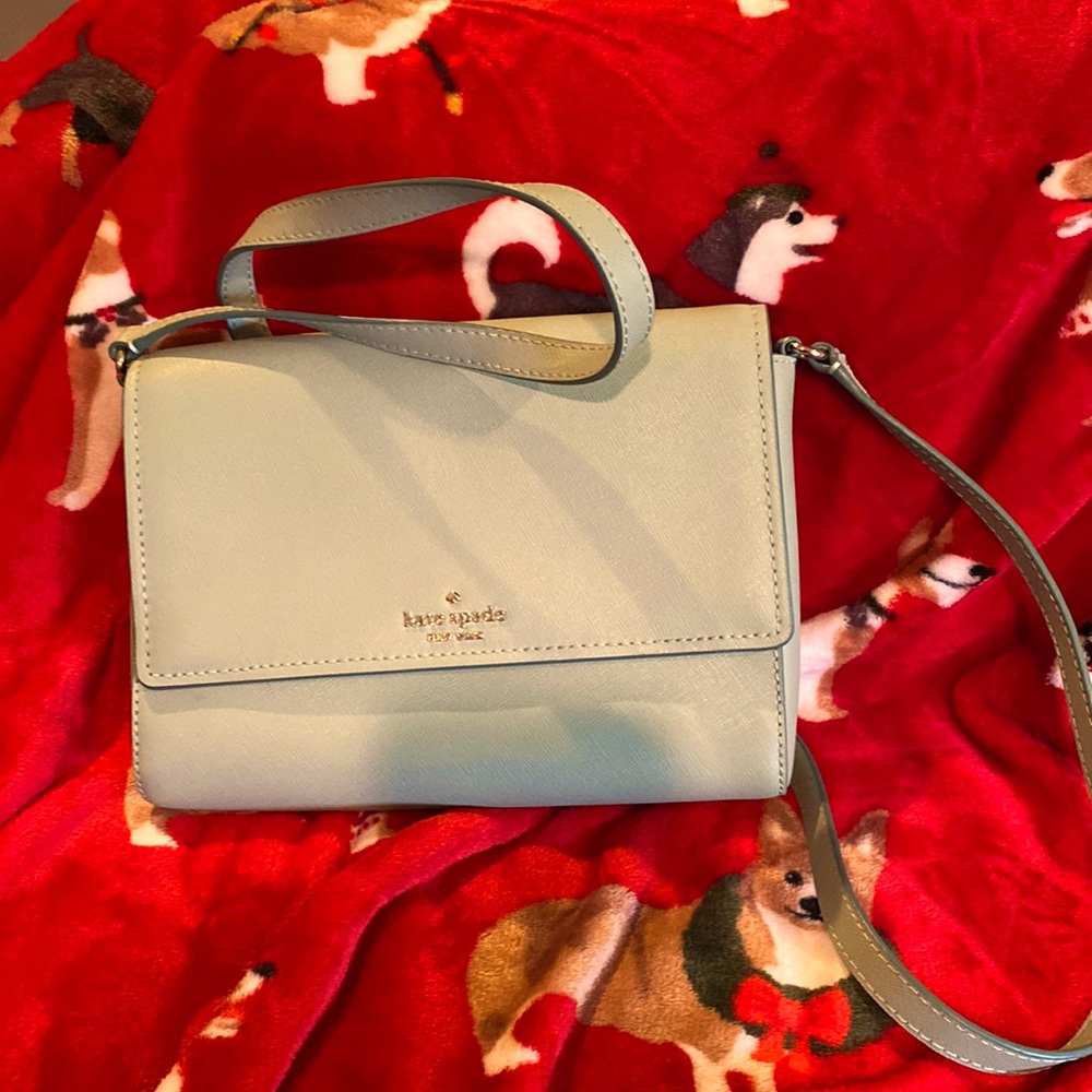 Sea foam green  kate spade shoulder bag